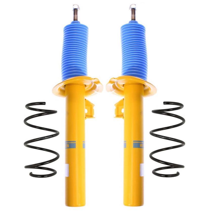 BMW Suspension Strut and Coil Spring Kit - Front (Standard Suspension) (B8 Performance Plus) 31331093068 - Bilstein 3817484KIT